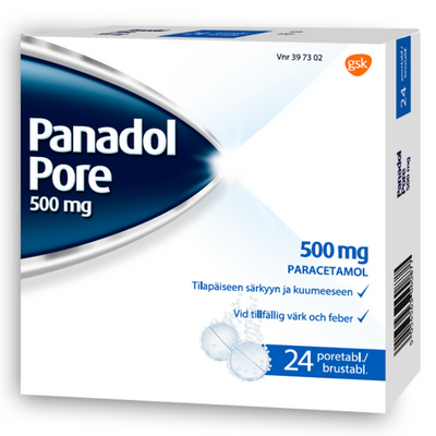 Panadol Pore 500 mg -poretabletit 24 kpl