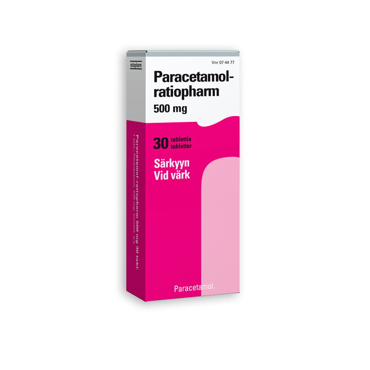 Paracetamol-ratiopharm 500 mg - eri kokoja