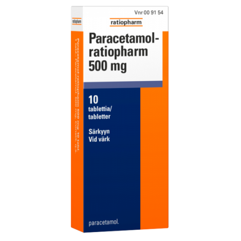 Paracetamol-ratiopharm 500 mg - eri kokoja
