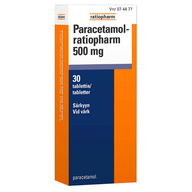 Paracetamol-ratiopharm 500 mg - eri kokoja