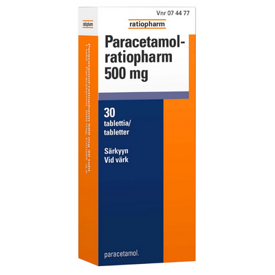 Paracetamol-ratiopharm 500 mg - eri kokoja