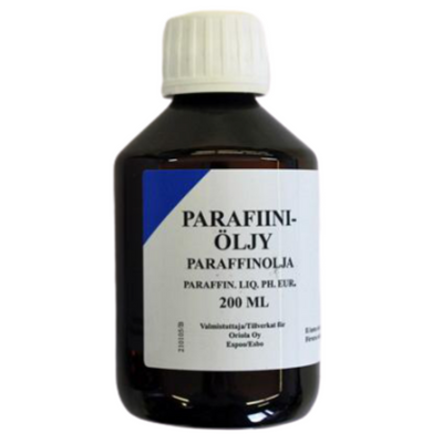Parafiiniöljy - eri kokoja
