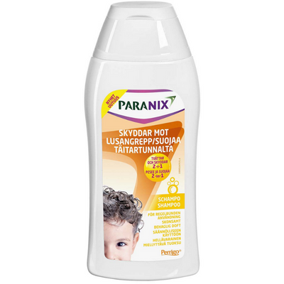 Paranix 2 in 1 täitartunnalta suojaava shampoo