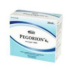 PEGORION 6 g -jauhe oraaliuosta varten 20 x 6 g
