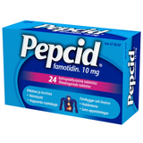 Pepcid 10 mg -tabletit eri kokoja