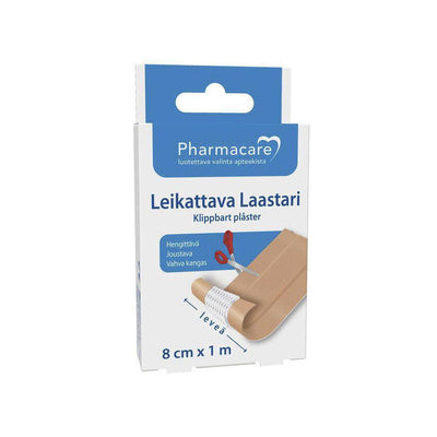 Pharmacare Laastari leikattava 8cmx1m