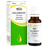 PICORION  7,5 mg/ml tipat ummetuksen hoitoon 20 ml
