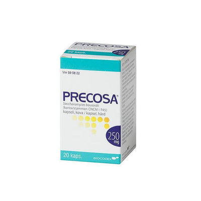 PRECOSA 250 mg -kapselit, eri pakkauskokoja