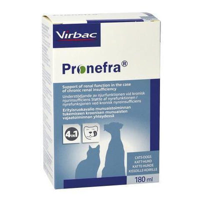 Pronefra -täydennysrehu munuaistoiminnan tukemiseen koirille ja kissoille - eri kokoja