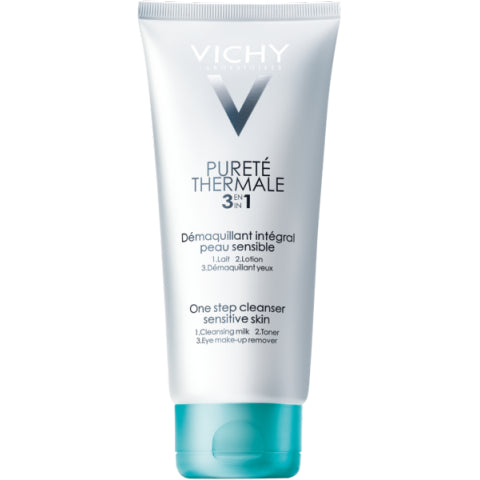 Vichy Purete Thermale 3-in-1 One Step Cleanser-puhdistusvoide matkakoko 100 ml