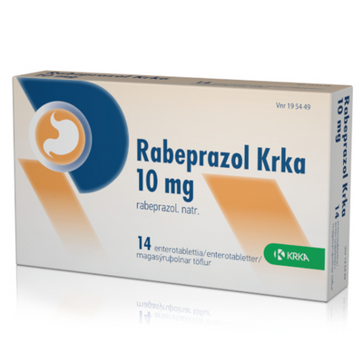 Rabeprazol Krka 10 mg