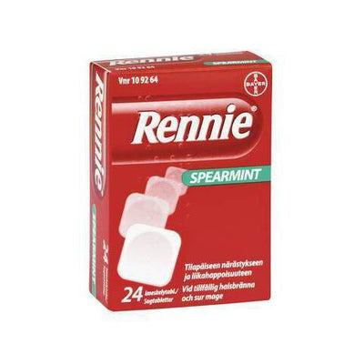 RENNIE SPEARMINT imeskelytabletit -eri kokoja