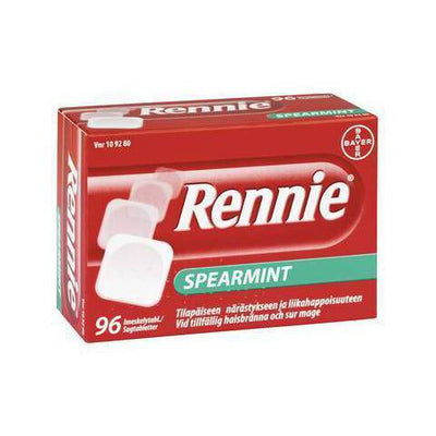 RENNIE SPEARMINT imeskelytabletit -eri kokoja