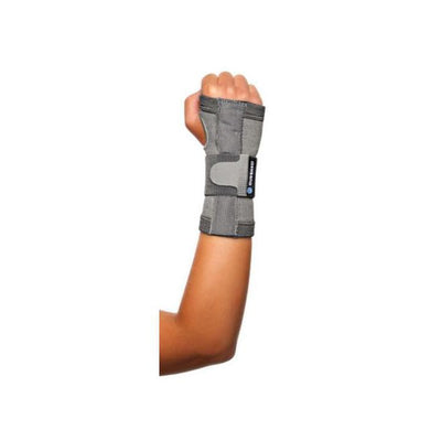 Rehband Active Wrist Support Grey -rannetuki eri kokoja