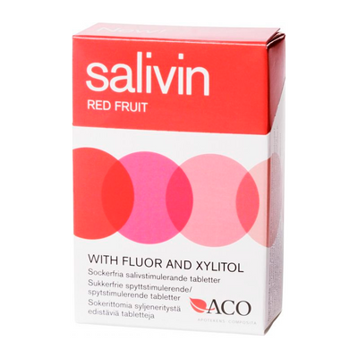 SALIVIN RED FRUIT suun kuivumisen hoitoon 50 g