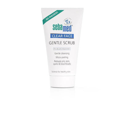 SEBAMED CLEAR FACE GENTLE SCRUB kuorintavoide 150 ml