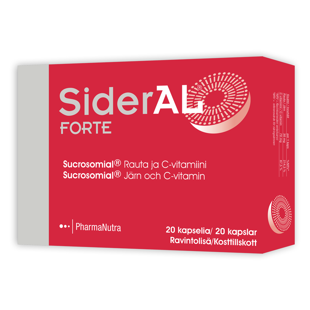 SiderAL Forte 30mg 20 kaps.