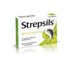 STREPSILS SITRUS 1,2/0,6 mg imeskelytabletti 24 kpl