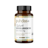 Puhdas+ Vahva Ubikinoni Q10 100 mg Extra-neitsytoliiviöljyssä