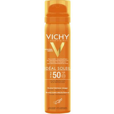 Vichy Ideal Soleil Fresh Face Mist kasvot SPF50