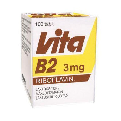 Vita-B2 3 mg 100 tablettia