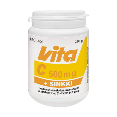Vita-C 500 mg + sinkki
