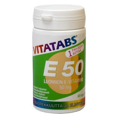 VITATABS E 50MG