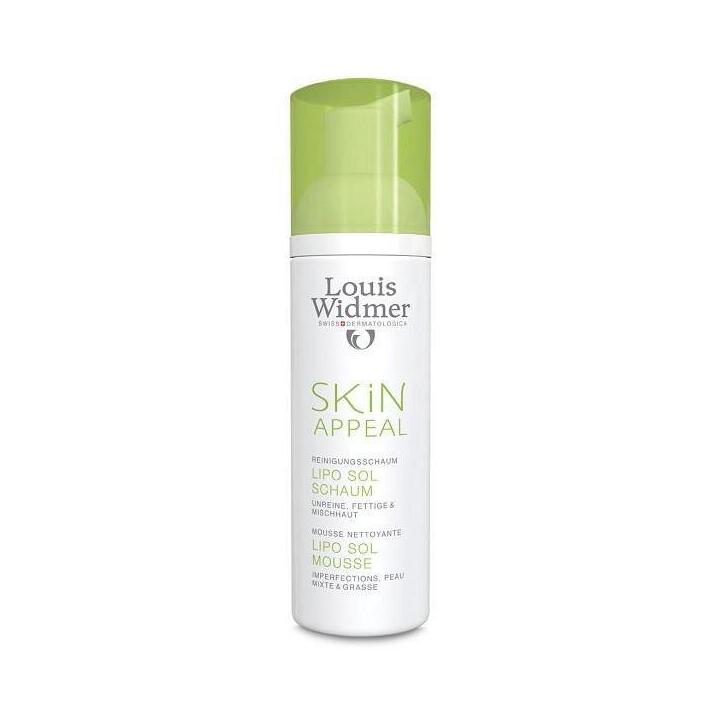 Louis Widmer- Skin Appeal Lipo Sol Foam -Hajusteeton