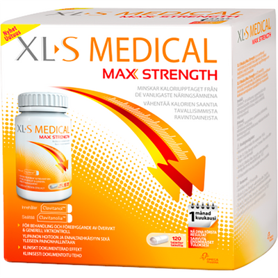 XL-S Medical Max Strength 120 tablettia
