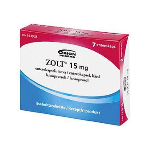 ZOLT 15 mg kapselit -eri kokoja